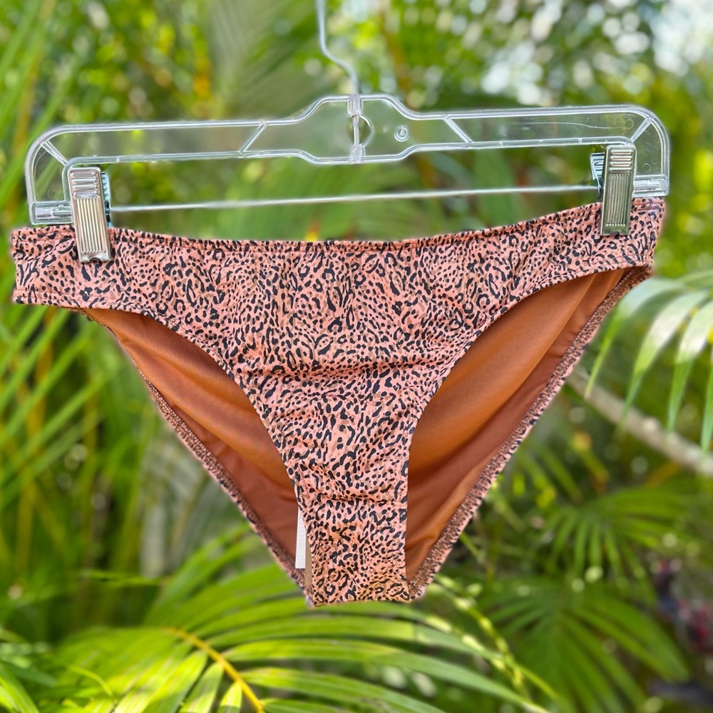☀️BILLABONG☀️ Hidden Shore Lowrider Animal Print Bikini Bottom